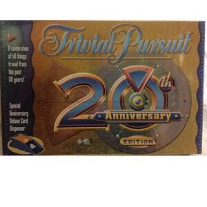 Hasbro Games Trivial Pursuit 20th Anniversary